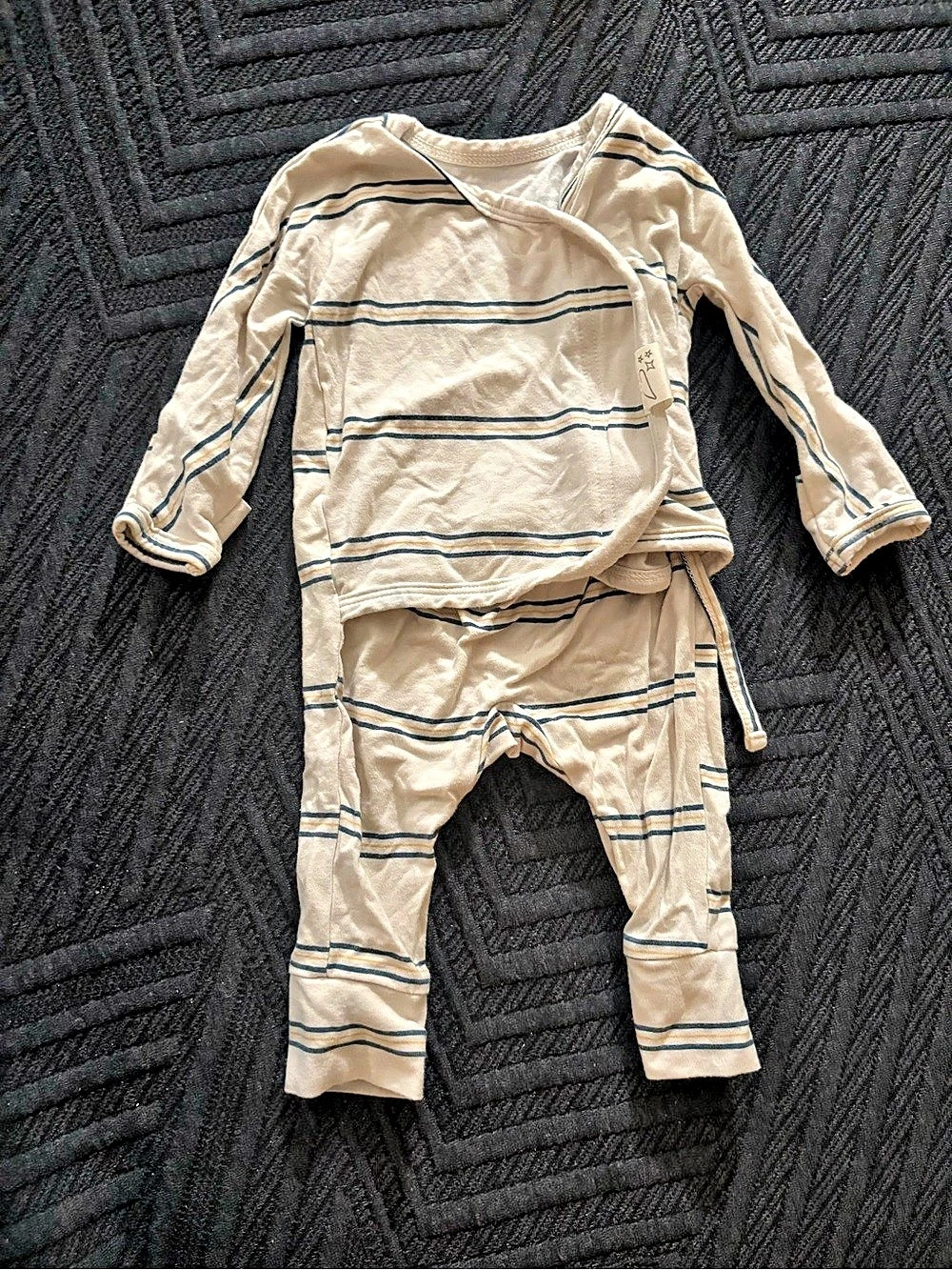 Bonaie Striped Footie Baby Newborn